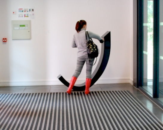 The 'Curve' now has a new home in the new media building at Goldsmiths College, University of London